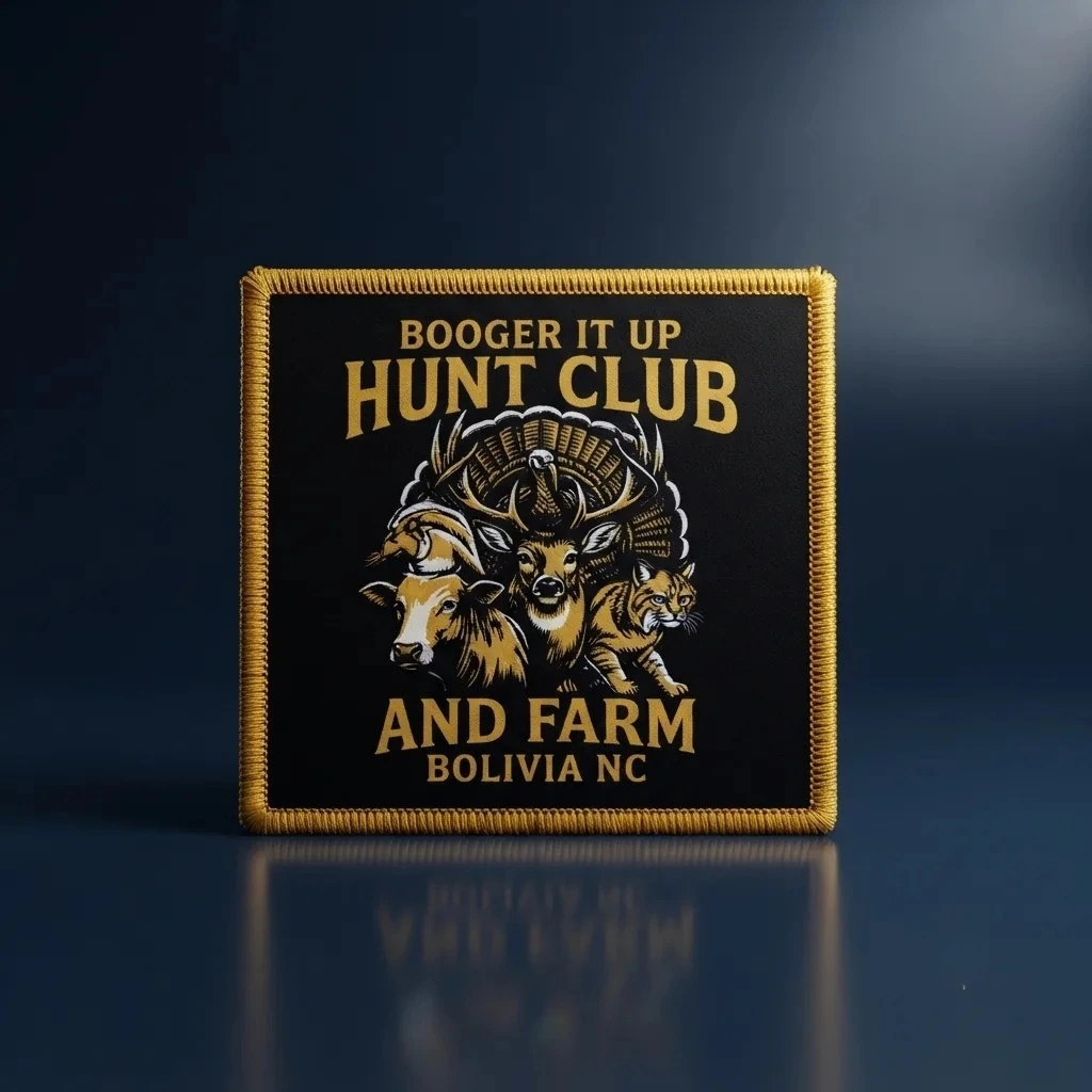 Custom patch work sample — Spirit Custom Store gallery